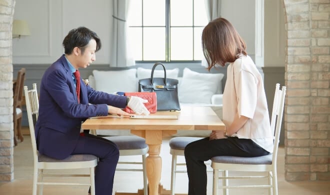 ステップ4：見積もり金額をご確認いただき、買取成立となります。