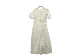 セシリーバンセン 1577-343-9064 Camden パフスリーブドレス 半袖ロング ワンピースの注目の高価買取実績です。