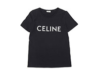 セリーヌ　クルーネック ロゴプリント半袖Tシャツ ブラック 2X314916G.01OBの注目の高価買取実績です。