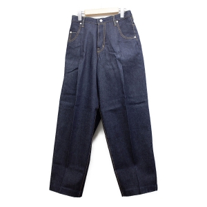 21SS N0343-e WIDE DENIM SLACKS 