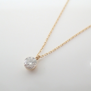 アガット K18 0.3ct 1Pネックレス 最新の買取相場ご紹介