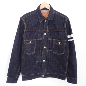 桃太郎ジーンズ 2105SP-2 15.7oz 出陣バック刺繍 デニムジャケット 最新の買取相場ご紹介