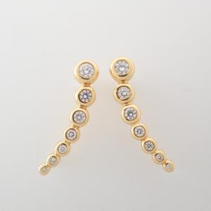 ジョージジェンセン 750YG 3.0g 7Pダイヤ オーロラ ピアス 2点 最新の買取相場ご紹介