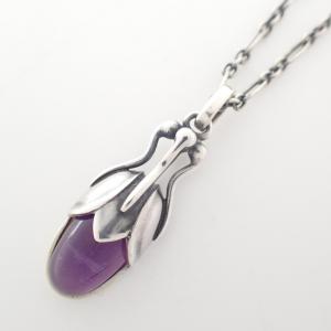 ジョージジェンセン 2011 アジア限定 925×アメジスト イヤーペンダント ネックレス 最新の買取相場ご紹介