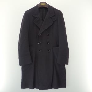 45GE40 ネイビー カシミヤ ダブルブレストコート 最新の買取相場ご紹介