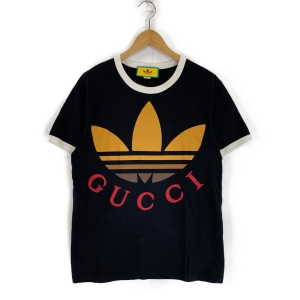 グッチ×アディダス 727694 フロントロゴプリント半袖Tシャツ 最新の買取相場ご紹介