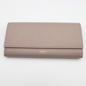 CELINE 財布 トリフォールド ウォレット カーフスキン コイン