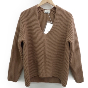 アクネストゥディオズ キャラメルブラウン deborah L-WOOL リブニット 最新の買取相場ご紹介