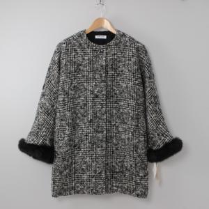 mila schon ブラック ウールモヘアグレンチェックコート 最新の買取相場ご紹介