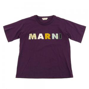 マルニ 20年 THJEL32ES1 パッチワークロゴ クルーネックTシャツ 最新の買取相場ご紹介