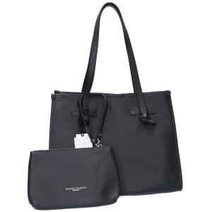 ブラック MARCELLA  ポーチ付き レザーハンドバッグ 最新の買取相場ご紹介