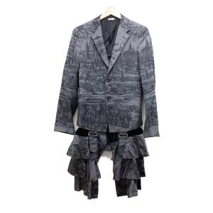 コムデギャルソンオムプリュス PE-J025 GARMENT TREATED BUCKLE BLAZER 最新の買取相場ご紹介