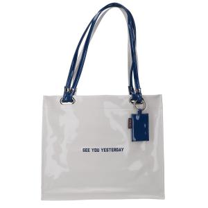 シーユーイエスタデイ ブルー×白 パテント Bi-color bag/トートバッグ 最新の買取相場ご紹介