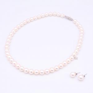 ミキモト K18WG 天女 アコヤ真珠 8.00mm ネックレス&ピアス 最新の買取相場ご紹介