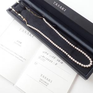 タサキ K18 サクラゴールド ア･シークレット ペビーパールネックレス 最新の買取相場ご紹介