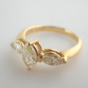 タサキ K18 ダイヤ0.48Ct0.607Ct ダイヤリング 最新の買取相場ご紹介