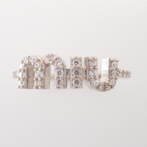 ミュウミュウ 2DNC  MIU JEWELS クリスタルロゴ リング 最新の買取相場ご紹介