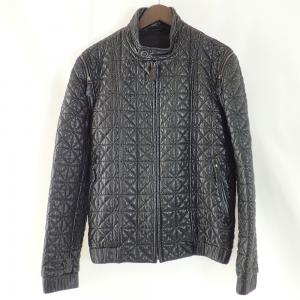 ボッテガヴェネタ ブラック ラムレザー キルティング シングルライダースジャケット 最新の買取相場ご紹介