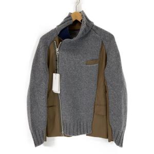 サカイ 22AW 22-02805M ブラウン×グレー スーチング ウールジャケット 最新の買取相場ご紹介