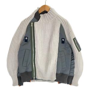 22AW 22-02826M ニット切り替えジップアップブルゾン 最新の買取相場ご紹介