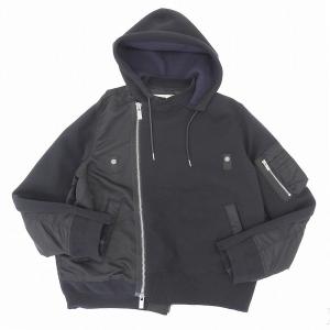 サカイ 23AW 23-06872 ブラック スポンジスウェットフーディ 最新の買取相場ご紹介