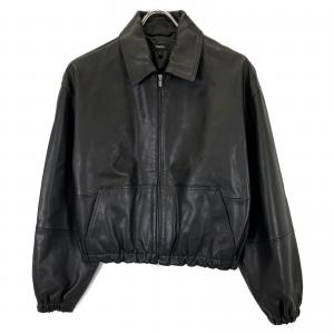 セオリー 23年 ブラック Gloss Leather ボンバージャケット 最新の買取相場ご紹介