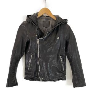 1イサムカタヤマ　バックラッシュ 1498-08 ジャパンカーフ タンニン製品染め フーデッドジャケット 最新の買取相場ご紹介