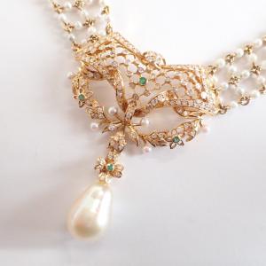 カレライカレラ ダイヤ&パール チェーン ネックレス 最新の買取相場ご紹介