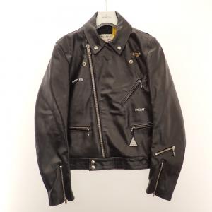 モンクレール×フラグメント×ルイスレザー サイクロン ライダースジャケット 最新の買取相場ご紹介