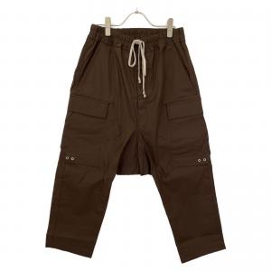 リックオウエンス　RU02C7385 CARGO CROPPED IN BRUSHED HEAVY TWIL 最新の買取相場ご紹介