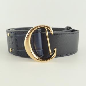クロエ　ネイビー セレリアンレザー ceinture ゴールド金具 C ベルト 最新の買取相場ご紹介
