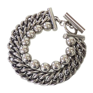 アレキサンダーワン BALL CHAIN STACKED BRACELET 買取相場例です