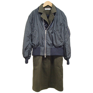 15AW MA-1レイヤードコート & 参考買取相場