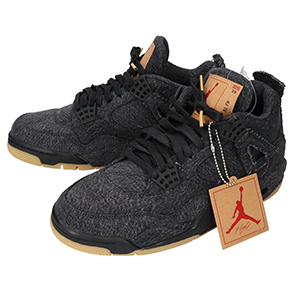 リーバイス×ナイキ AO2571-001 AIR JORDAN 4 RETRO LEVIS NRG 買取相場例です