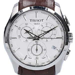 ティソ クチュリエ クロノグラフ クオーツ腕時計 買取相場例です