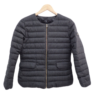 TATRAS タトラス SPINOSA スピノサ ノーカラー ダウン 別注 黒 TATRAS