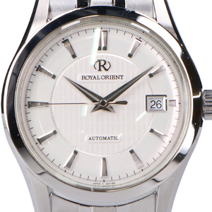 ロイヤルオリエント WE0021JA スケルトンバック 自動巻き時計 買取相場例です