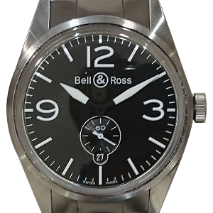 ベル&ロスヴィンテージBR123オリジナル腕時計買取相場例です。
