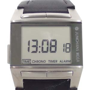 ユンハンス MEGA1000 デジタル 電波時計 買取相場例です
