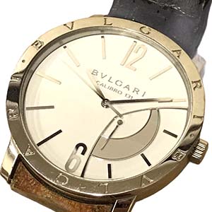 ブルガリBB43SRMリザーブドマルシェ手巻き腕時計買取相場例です。