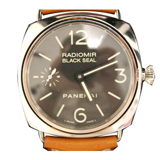 PAM000183 ラジオミールブラックシール 手巻き時計 状態:A & 参考買取相場
