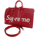 新品同様 Supremeシュプリーム M53419 Keepall Bandouliere キーポルバンドリエール45 ボストンバッグ