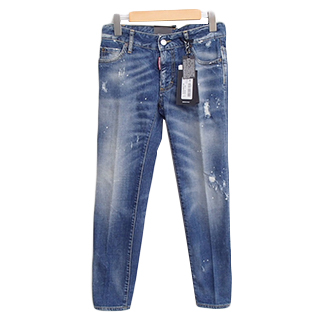 DSQUARED2 S72LA0713 ダメージ加工デニムパンツ 未使用 & 参考買取相場