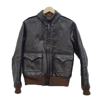 ザリアルマッコイズ 30-1415 41-6330 POUGHKEEPSIE LEATHER A-2フライトジャケット 買取相場例です