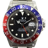 ロレックス16750赤青ベゼルGMTマスター腕時計買取相場例です。