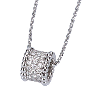ヴァンクリーフペルレ750Wダイヤモンド5連ネックレス買取相場例です。