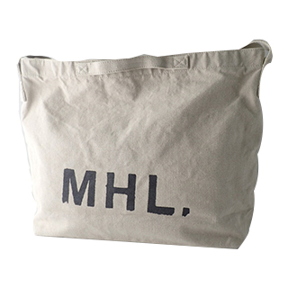 MHL ヘビーコットンキャンバス 2WAY ショルダーバッグ 中古美品の買取強化例です。