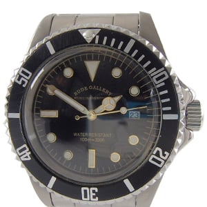 ルードギャラリー67787GOODOLDDIVERDATEクオーツ腕時計買取相場例です。