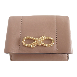 一番の アニヤハインドマーチ 財布 ROPE BOW TRIFOLD WALLET 小物