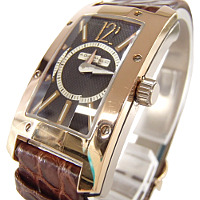 ダンヒル300本限定K18ファセットガラス腕時計買取相場例です。